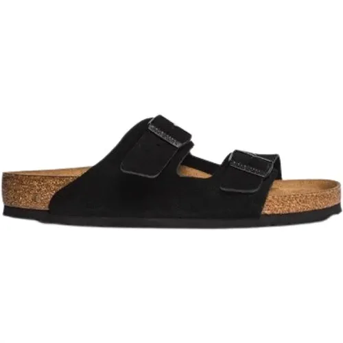 Flat Sandals, male, , Size: 3 US Suede Sandals, Arizona Style - Birkenstock - Modalova