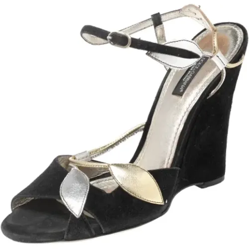 Pre-owned Leather sandals , female, Sizes: 6 UK - Dolce & Gabbana Pre-owned - Modalova