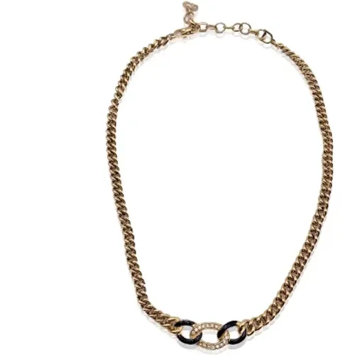 Pre-owned Metal necklaces , female, Sizes: ONE SIZE - Dior Vintage - Modalova