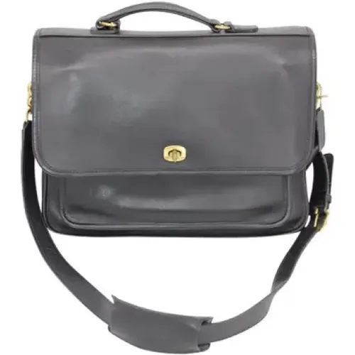 Coach Coach Messenger Bag In Leather -Pre Owned Condition Excellent , female, Sizes: ONE SIZE - Coach Pre-owned - Modalova