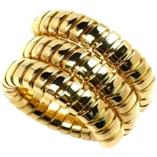 Pre-owned Jewellery, female, , Size: ONE SIZE Pre-owned Gold rings - Bvlgari Vintage - Modalova