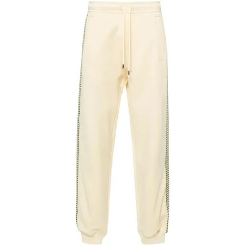 Sweatpants, male, , Size: 3XL Sporty Jersey Trousers - Lanvin - Modalova