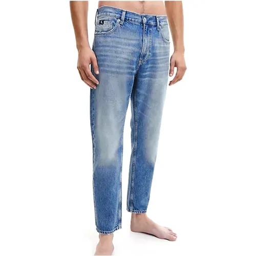 Lässige 90er-inspirierte Dad-Jeans , Herren, Größe: W32 - Calvin Klein - Modalova