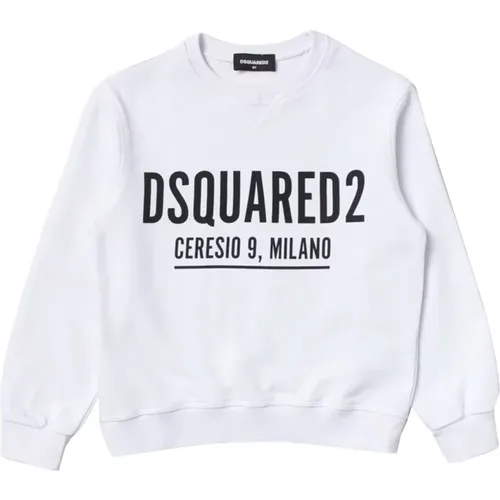 Kinder Sweatshirt mit Ceresio 9 Print - Dsquared2 - Modalova