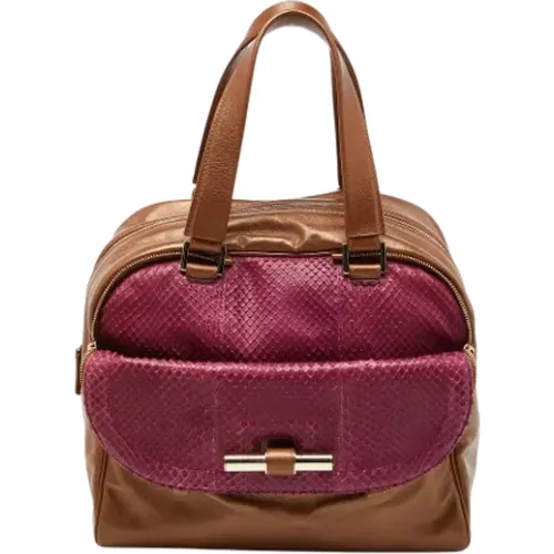 Pre-owned Leather handbags , female, Sizes: ONE SIZE - Jimmy Choo Pre-owned - Modalova