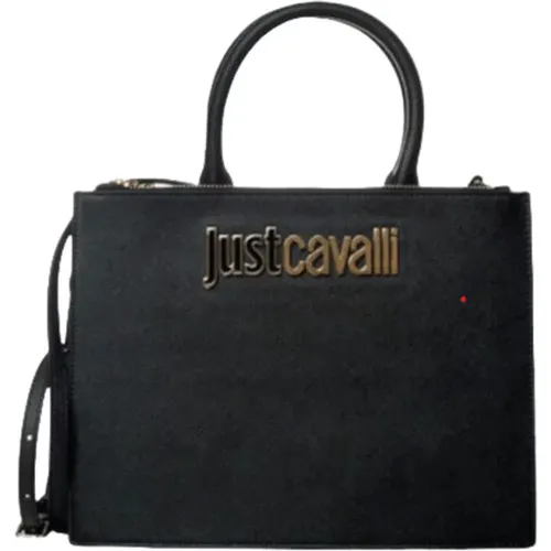 Schwarze Damenhandtasche Rechteckige Form - Just Cavalli - Modalova