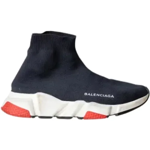 Pre-owned Sneakers, female, , Size: 6 US Pre-owned Knit sneakers - Balenciaga Vintage - Modalova