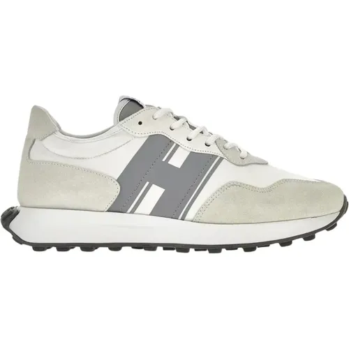 Herren Retro Sneaker mit coolem Charakter und Grip , Herren, Größe: 42 1/2 EU - Hogan - Modalova