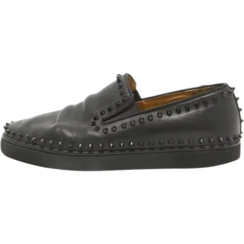 Pre-owned Leder flats , Herren, Größe: 43 1/2 EU - Christian Louboutin Pre-owned - Modalova