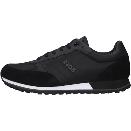 Schwarze Parkour-l Runn Sneakers , Herren, Größe: 45 EU - Hugo Boss - Modalova