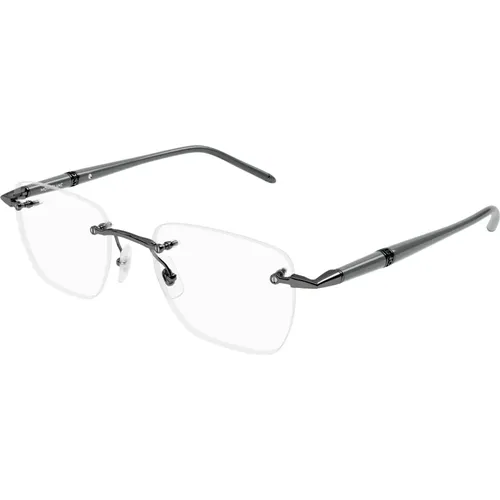 Glasses, unisex, , Size: 53 MM Stylish Eyeglass Frames for Men - Montblanc - Modalova