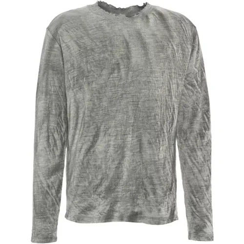 Grey Knitwear for Men Aw24 , male, Sizes: XL, L - Transit - Modalova