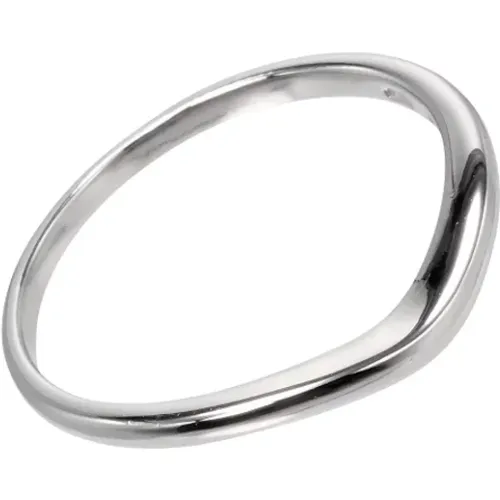 Pre-owned Platinum rings , female, Sizes: ONE SIZE - Bvlgari Vintage - Modalova