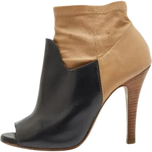 Pre-owned Leather boots , female, Sizes: 3 UK - Maison Margiela Pre-owned - Modalova