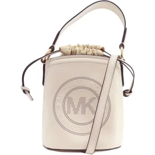 Pre-owned Bucket Bags, female, , Size: ONE SIZE Pre-owned Leather shoulder-bags - Michael Kors Pre-owned - Modalova