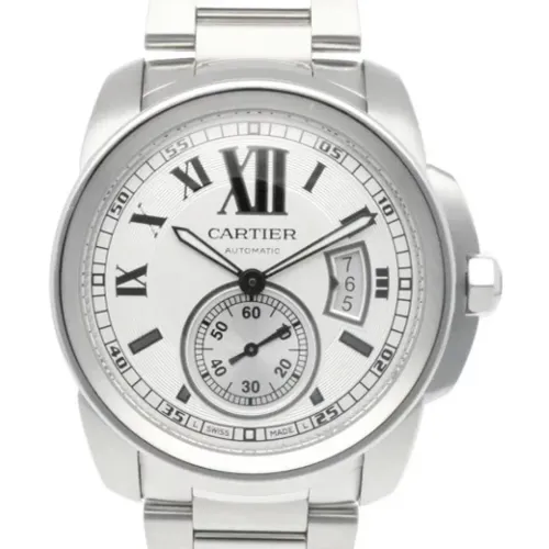 Pre-owned Watches, female, , Size: ONE SIZE Pre-owned Stainless Steel watches - Cartier Vintage - Modalova