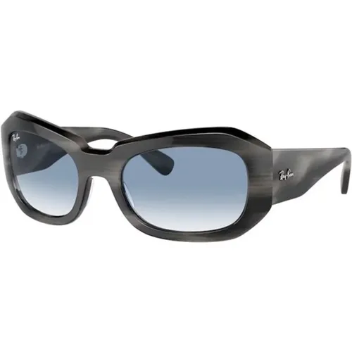 Rb2212 Transparente Blaue Sonnenbrille , Damen, Größe: 56 MM - Ray-Ban - Modalova