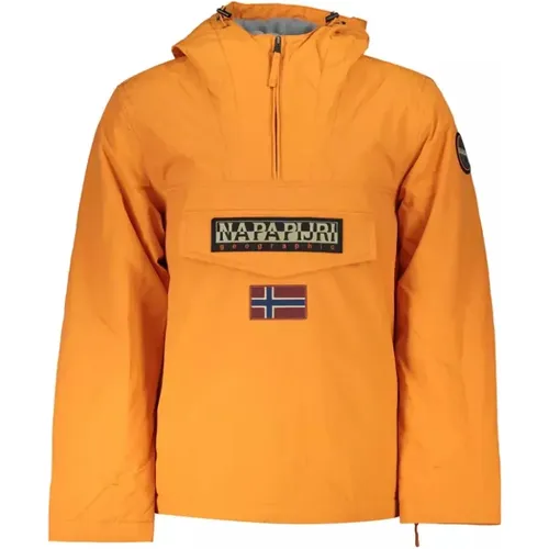 Polyesterjacke - , Herren, Größe: M - Napapijri - Modalova