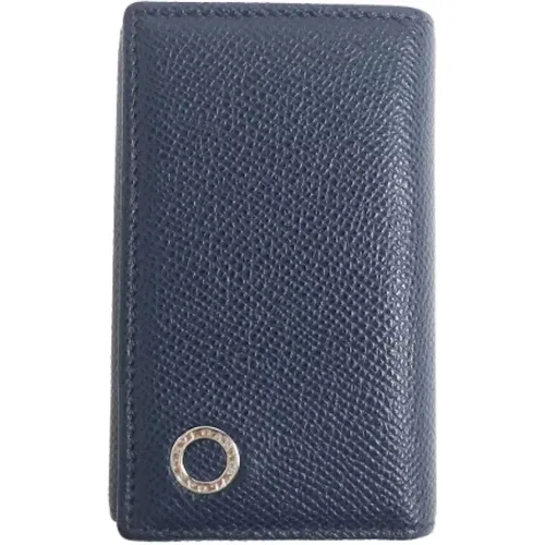 Pre-owned Accessories, male, , Size: ONE SIZE Pre-owned Canvas key-holders - Bvlgari Vintage - Modalova