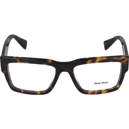 Stilvolle Brille , Damen, Größe: 52 MM - Miu Miu - Modalova