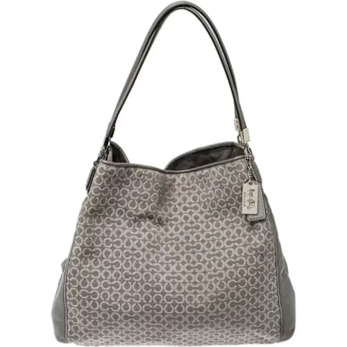 Pre-owned Tote Bags, female, , Size: ONE SIZE Pre-owned Canvas handbags - Coach Pre-owned - Modalova