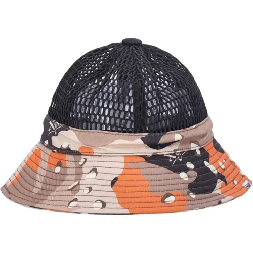 Caps, male, , Size: ONE SIZE Mesh Fisherman Bucket Hat Collaboration X-girl - HUF - Modalova