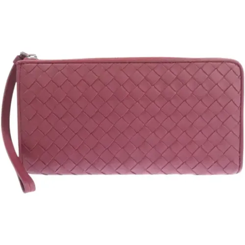 Pre-owned Wallets, female, , Size: ONE SIZE Pre-owned Leather wallets - Bottega Veneta Vintage - Modalova