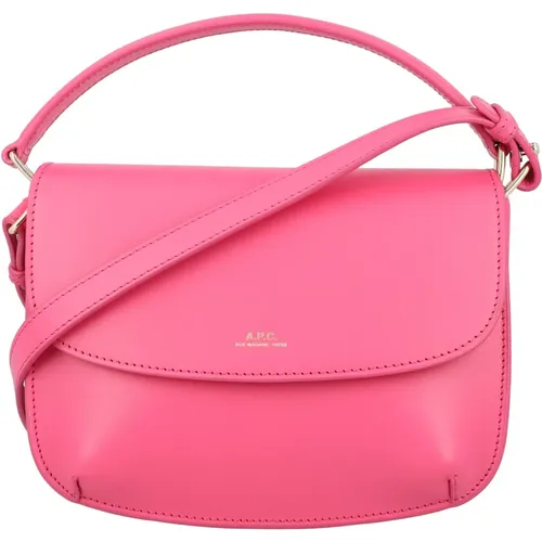 Women's Bags Handbag Fuchsia Ss24 , female, Sizes: ONE SIZE - A.p.c. - Modalova