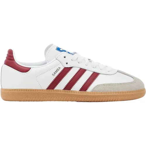 Originals Samba OG Wine , male, Sizes: 10 1/2 UK, 10 UK - Adidas - Modalova