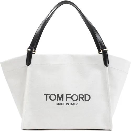 Black Shopper Tote Bag , female, Sizes: ONE SIZE - Tom Ford - Modalova