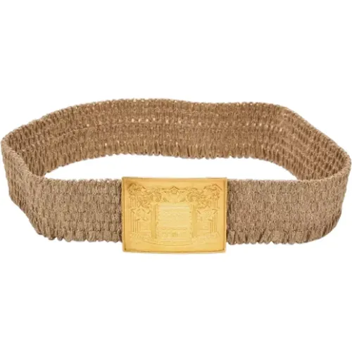 Pre-owned Canvas belts , female, Sizes: ONE SIZE - Fendi Vintage - Modalova