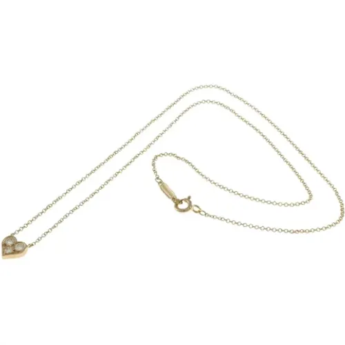 Pre-owned Jewellery, female, , Size: ONE SIZE Pre-owned Rose Gold necklaces - Tiffany & Co. Pre-owned - Modalova