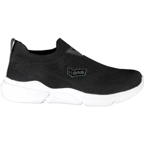 Sporty Knit Sneakers with Elastic Detail , female, Sizes: 6 UK, 5 UK - GAS - Modalova