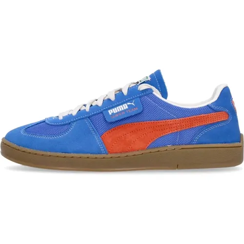 Sneakers, male, , Size: 11 US /Orange Suede Low Shoe - Puma - Modalova