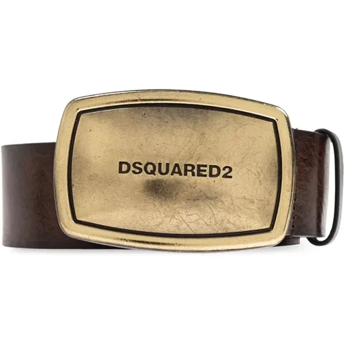 Belts, male, , Size: 90 CM Stylish Belt M1168 for Men - Dsquared2 - Modalova