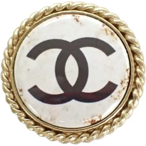 Pre-owned Jewellery, female, , Size: ONE SIZE Pre-owned Metal brooches - Chanel Vintage - Modalova