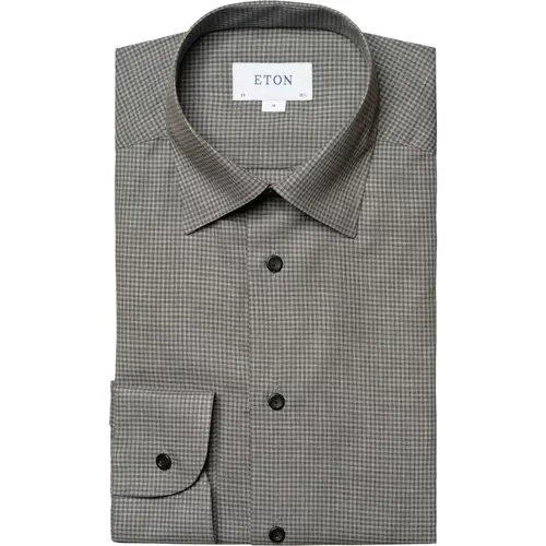 Shirts , male, Sizes: 4XL, M, 2XL, 3XL - Eton - Modalova