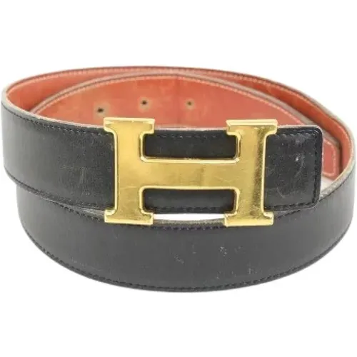 Pre-owned Belts, female, , Size: ONE SIZE Pre-owned Leather belts - Hermès Vintage - Modalova