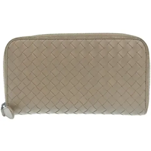 Pre-owned Wallets, unisex, , Size: ONE SIZE Pre-owned Leather wallets - Bottega Veneta Vintage - Modalova