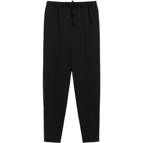 Slim-fit Trousers, female, , Size: XS Alfa Trousers - Max Mara - Modalova