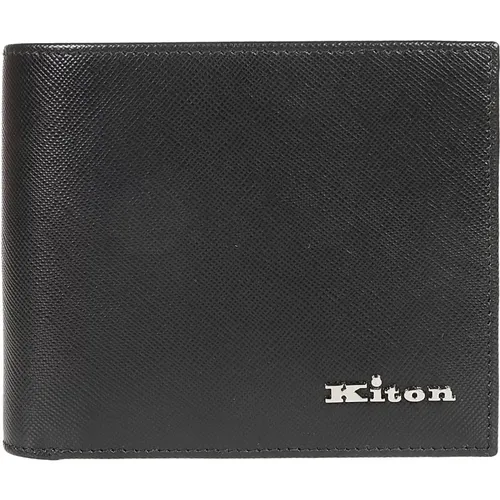 Wallets & Cardholders, male, , Size: ONE SIZE Wallet - Kiton - Modalova