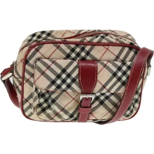 Pre-owned Cross Body Bags, female, , Size: ONE SIZE Pre-owned Fabric shoulder-bags - Burberry Vintage - Modalova