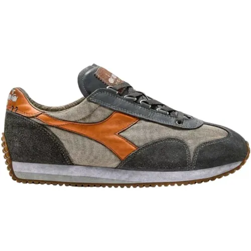 Sneakers, male, , Size: 7 US Stone Wash Sneakers - Diadora - Modalova