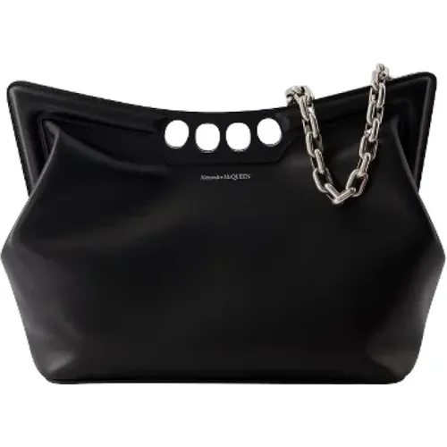 Leather Handbag , female, Sizes: ONE SIZE - alexander mcqueen - Modalova