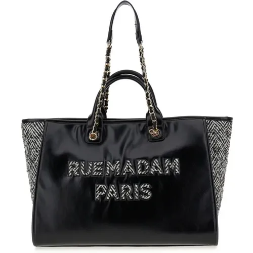 Schwarze Taschen von e Paris , Damen, Größe: ONE Size - Rue Madam - Modalova