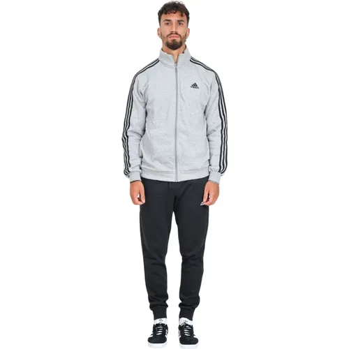 Sportliches French Terry Kleid , Herren, Größe: S - Adidas - Modalova