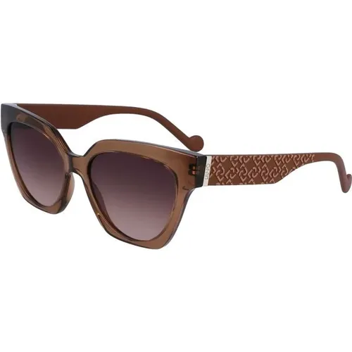 Brown Round Sunglasses , female, Sizes: ONE SIZE - Liu Jo - Modalova