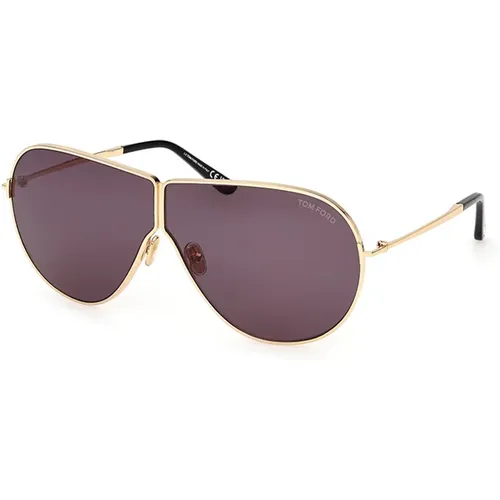 Sonnenbrille Ft1158-30A Rauchglas - Tom Ford - Modalova