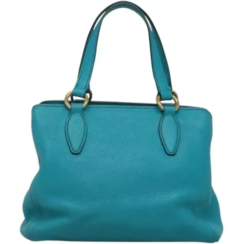 Pre-owned Handbags, female, , Size: ONE SIZE Pre-owned Leather handbags - Miu Miu Pre-owned - Modalova