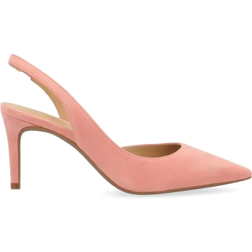 Flex Pump Slingback in Suede , female, Sizes: 8 UK, 4 UK, 6 UK, 5 1/2 UK - Michael Kors - Modalova